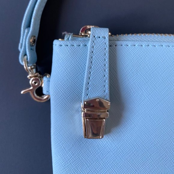 DANIER Leather Wallet Wristlet - Picture 2 of 5